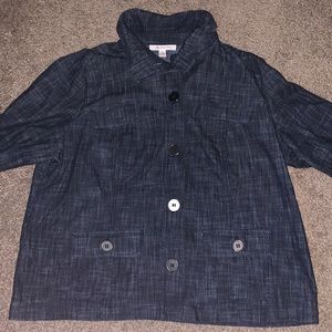 Button down, Jean like Top